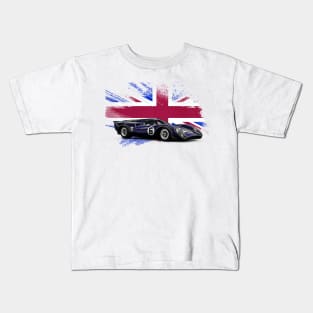 Lola T170 United Kingdom Print Kids T-Shirt